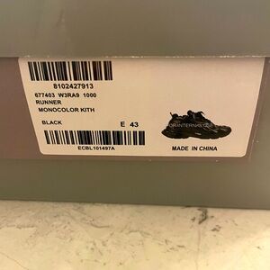 Brand New BALENCIAGA  Runners never been worn. Comes with bag and extra laces.